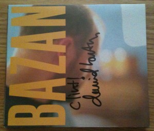 David Bazan's Curse Your Branches cd sleeve autographed
